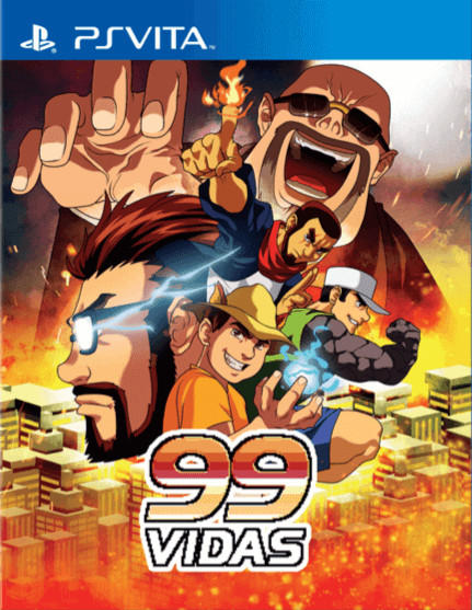 99 Vidas box art for Playstation Vita